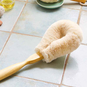 Soft Body Brush Large - Jute Bristles Princess Brush
